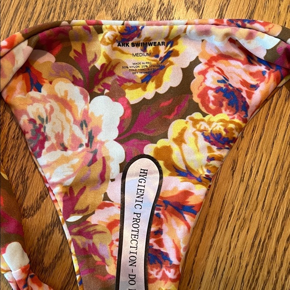 Ark Swimwear Granny Floral Hybrid Bikini Bottoms - Picture 7 of 12